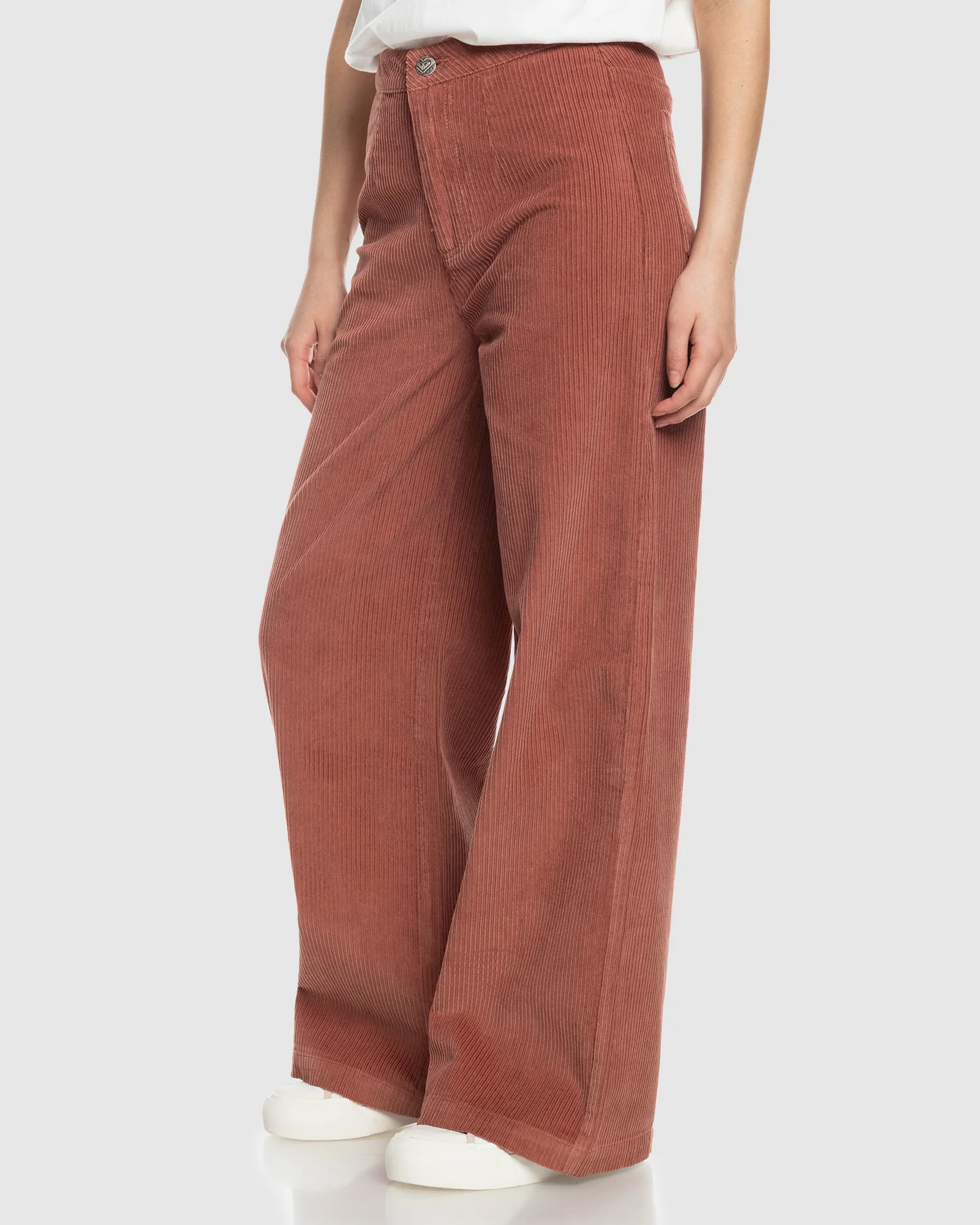 Womens Winter Around Wide Leg Corduroy Trousers - Image 2