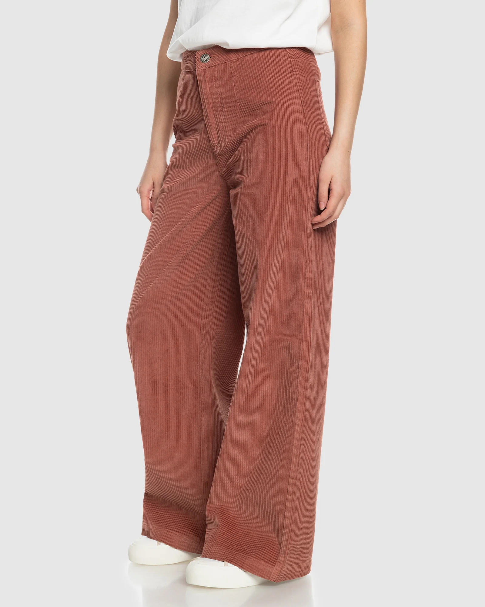 Womens Winter Around Wide Leg Corduroy Trousers - Image 8