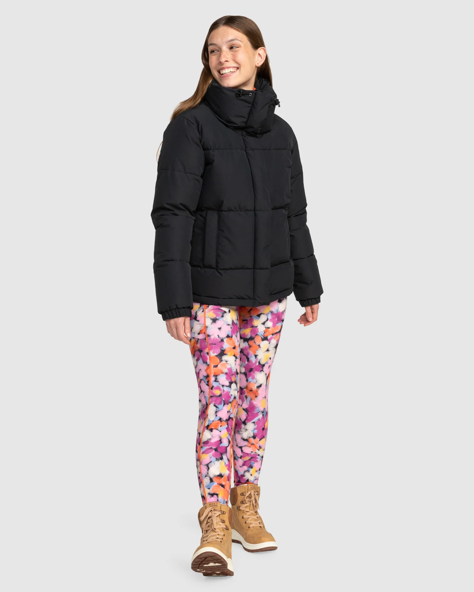 Womens Winter Rebel Winter Bomber Jacket - Image 5
