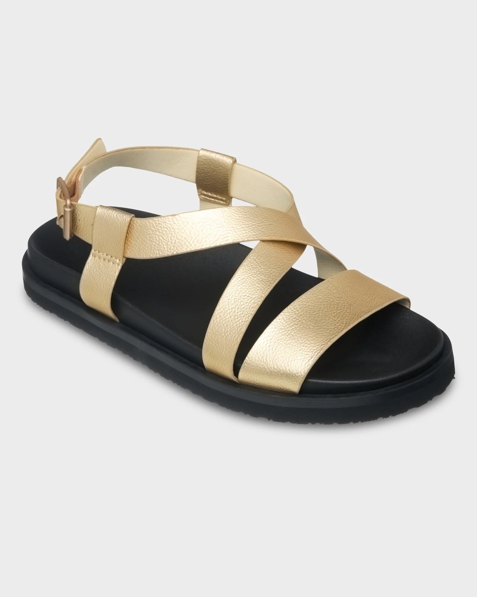 Womens Zaho Crossed Sandals - Image 2