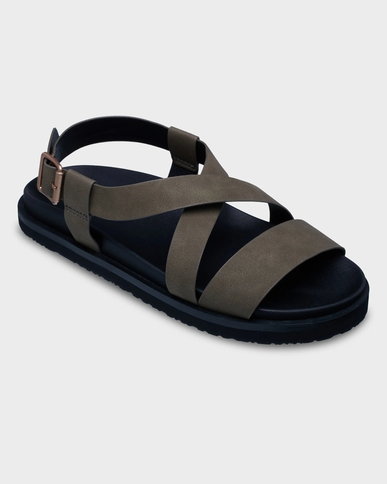 Womens Zaho Crossed Sandals - Image 2
