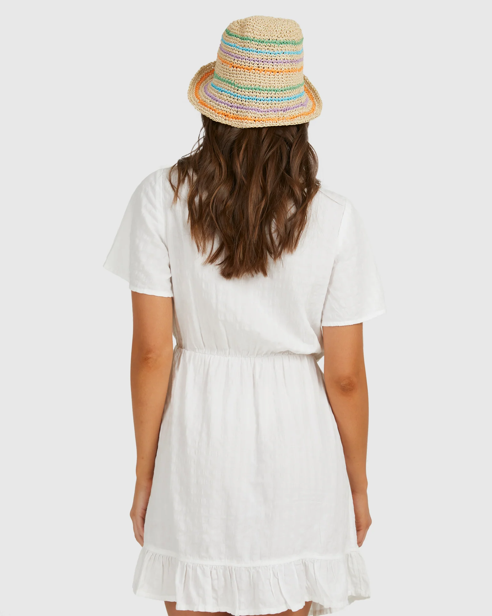 Womens Zenith Wrap Texture Dress - Image 3